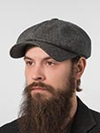 Кепка FREDRIKSON арт. 3147-641/73 (серый / черный)